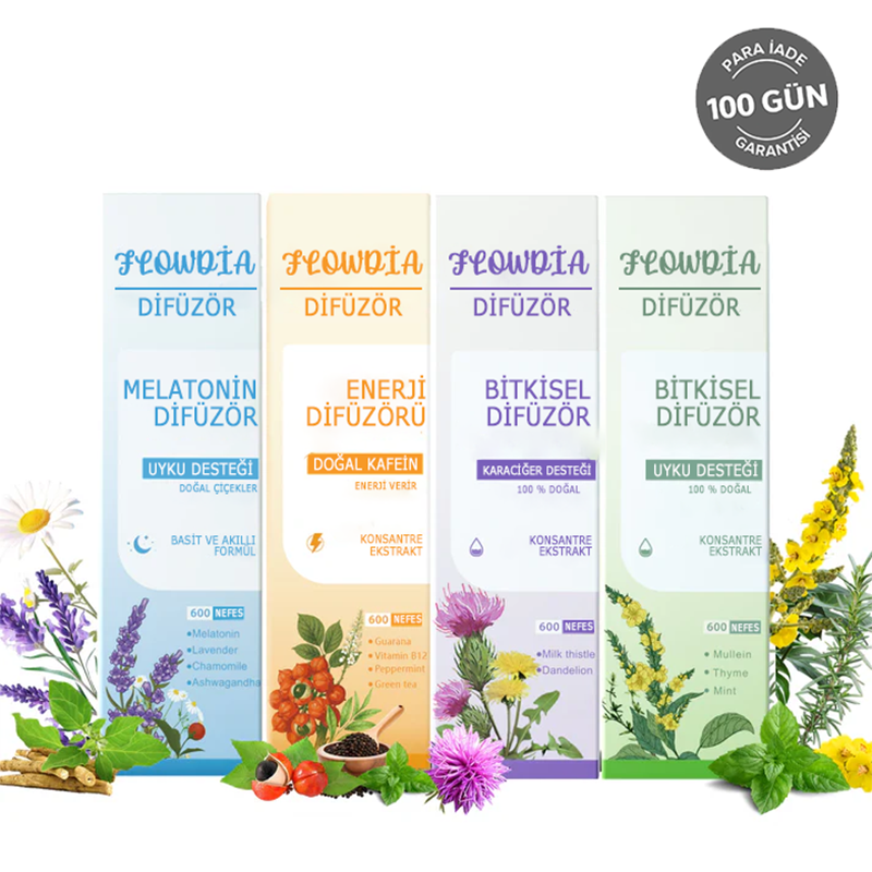 Flowdia™ Bitkisel Difüzör